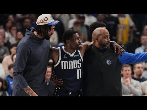 Mavericks lose Kyrie Irving, Jaden Hardy to injury against Kings