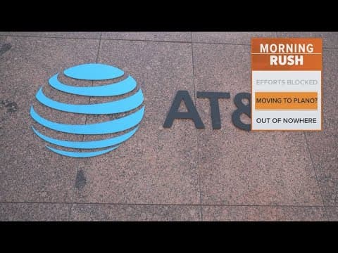 AT&T exploring Dallas suburbs for office, per reports