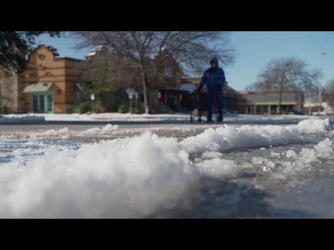 North Texans ready to see snow melt and feel warmer temps