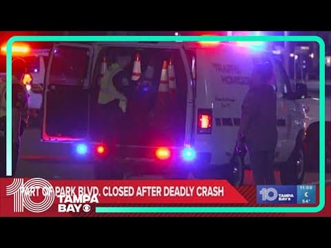 1 dead in Pinellas Park crash; roads closed for investigation