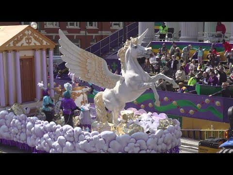 Krewe of Iris parade replay