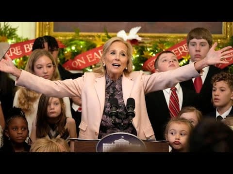 Jill Biden comments on Joe Biden pardoning Hunter Biden