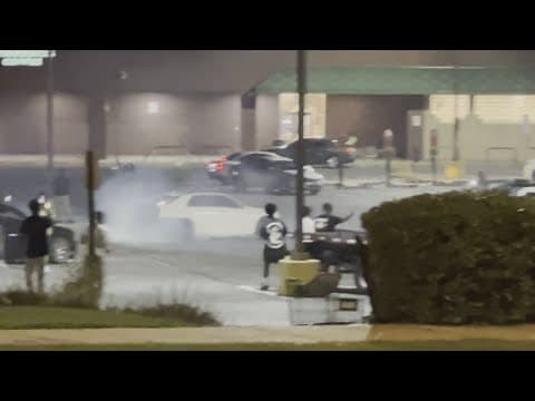 Car meet up in the Hechinger Mall parking lot in Northeast DC