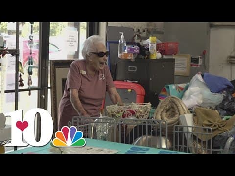 Volunteer surprised on 101st birthday