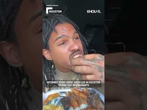 Internet food critic Keith Lee in Houston, looking for restaurants to try #shorts