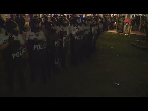 Police clashing with pro-Palestinian student demonstrators at VCU