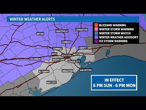 Arctic blast forecast timeline as of Saturday, Jan. 13