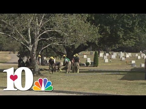 Cemetery fire damages mausoleum and chapel building near Maryville