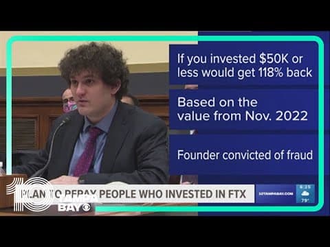 A cryptocurrency exchange may be paying you back