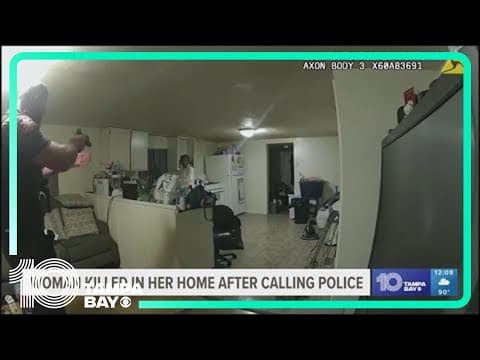 Newly released body camera video released shows Illinois deputy shooting, killing woman