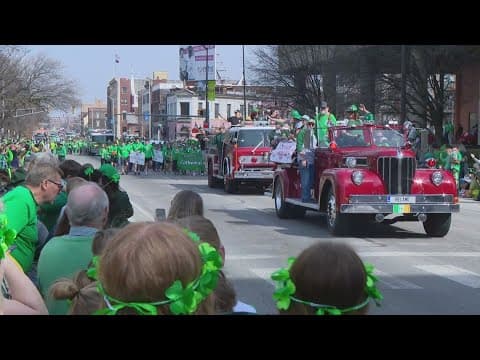 Indy celebrates St Patrick's Day with annual parade and 'greening of the canal'