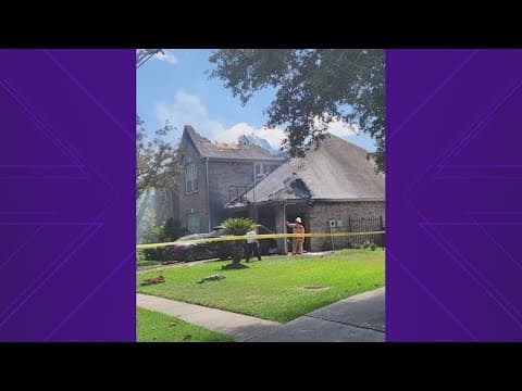 Sugar Land home burns down after car catches fire in garage, police say