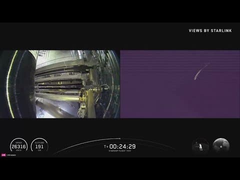 SpaceX Starship Flight 11 payload demo | Starlink simulators deployed during in-space test