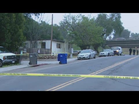 Man holding large metal bar shot by deputy in Spring Valley