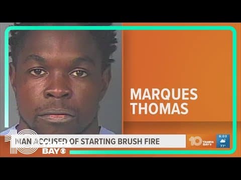 30-year-old man accused of starting Hernando County brush fire