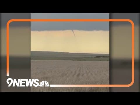 Tornado in Weld County