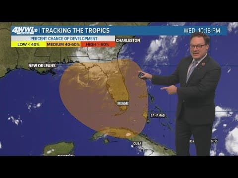 Wednesday 10 PM Tropical Update: Tropical wave could end up near the East Coast
