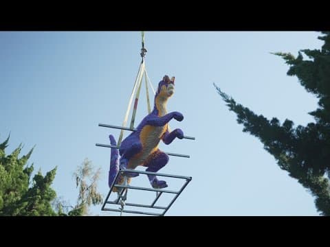 Legoland celebrates 25 years with opening of 'Dino-Valley'