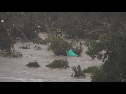 Houston-area firefighters deployed to Central Texas to help with catastrophic flooding