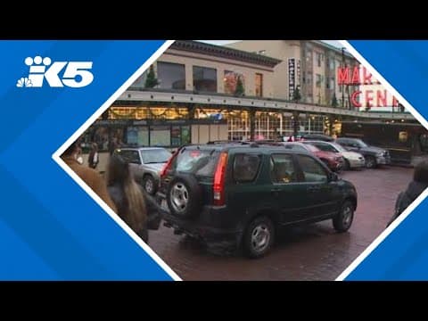 Limiting car traffic at Pike Place Market