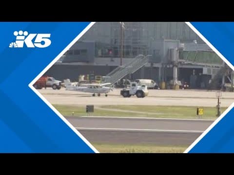 Suspect hijacks small private plane, halts air travel at major Canadian airport