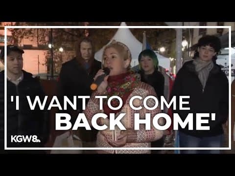 Ukranian refugee marks 1,000th day of Russia invasion