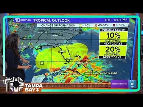 Tracking the tropics: Keeping an eye on developing low pressure