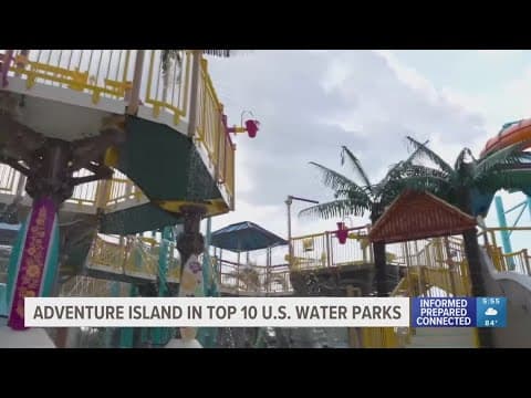Tampa's Adventure Island ranked among 10 best outdoor waterparks in the country by USA Today