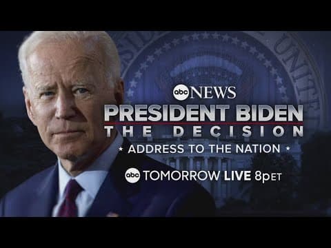 Biden set to address the country on Wednesday night