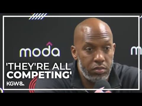 Blazers tip off preseason opener at the Moda Center