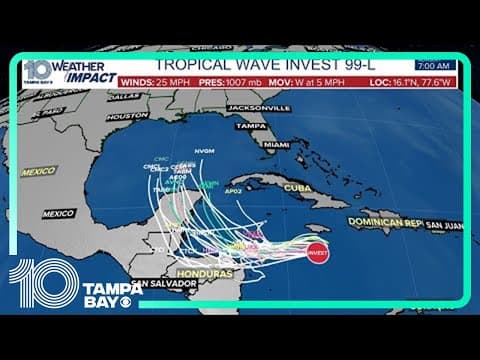 Tracking the Tropics: 10 Tampa Bay has the latest on Potential Tropical Cyclone 19