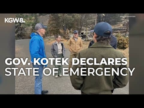 Gov. Kotek declares state of emergency due to Rowena Fire