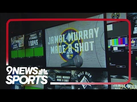 Nuggets game crew thinks quick with 'Jamal Murray Made a Shot' graphic