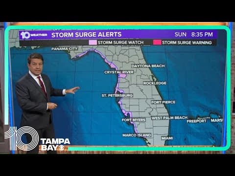 LIVE TROPICS UPDATE: Tropical Storm Idalia could bring serious storm surge (8 p.m. Sunday)