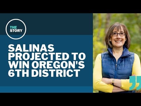 The Oregonian calls Oregon’s 6th Congressional District race for Democrat Andrea Salinas