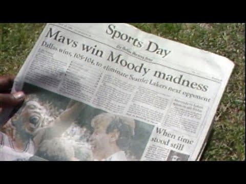 Moody Madness | Mavs move playoff game from Reunion Arena to Moody Coliseum due to tennis conflict