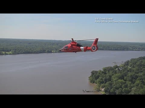 Coast Guard 'Blackjack' unit intercepts unidentified aircraft in restricted airspace around DC