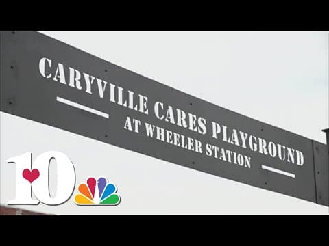 'Caryville Cares' inclusive playground opens with equipment for children of all abilities