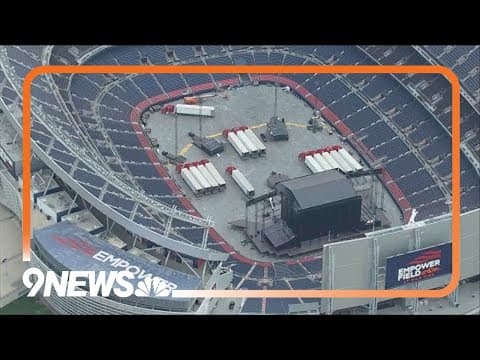 Empower Field prepares to host The Rolling Stones in Denver
