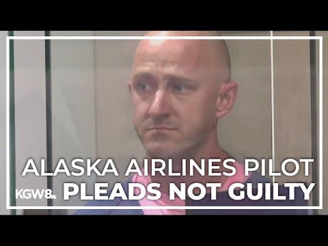Off-duty Alaska Airlines pilot who tried to shut down plane engines appears in court