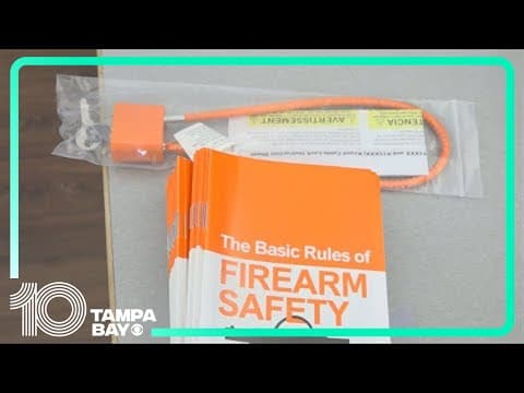 TPD partners with 4 Tampa libraries to give away free gun locks