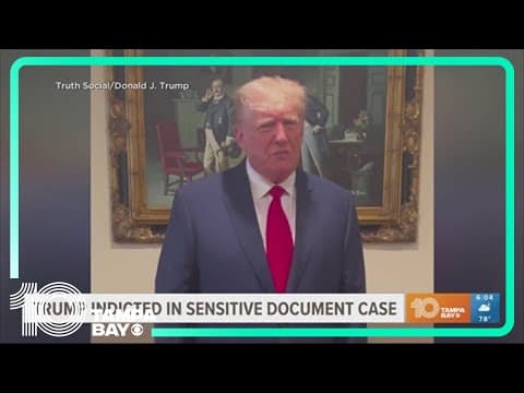 Donald Trump indicted: Former president facing 7 charges related to documents probe