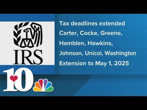 IRS announces tax relief for Hurricane Helene victims in Tennessee
