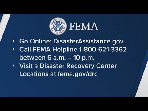 Deadline to apply for FEMA aid from Hurricane Beryl coming up