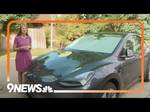 Centennial woman says something was thrown at her car while she was driving