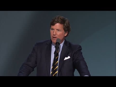 Tucker Carlson speaks on Trump assassination attempt at final night of RNC