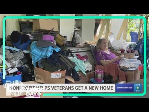 For two local veterans living on a porch, a visit from code enforcement was a blessing in disguise