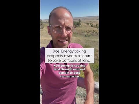 Xcel taking property owners and counties to court over Power Pathway project