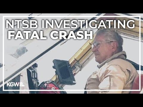 New details on pilot's fatal plane crash fighting wildfires in eastern Oregon