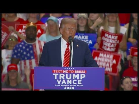 The latest from the Trump and Harris campaign trails